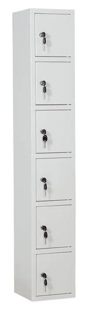 6- Rums opbevaringsskab